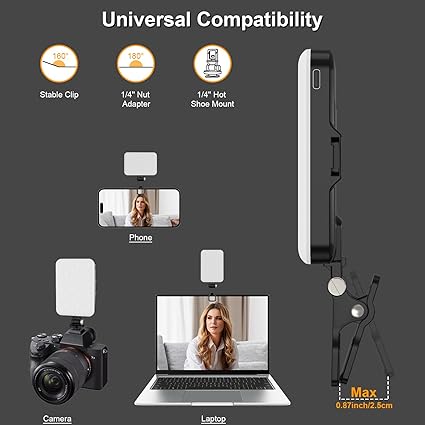 Hagibis LED Camera Light - Portable Photography Lighting with 60 LED - Image 2